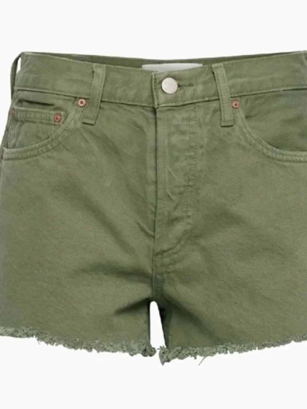 Denim Forum The Ex Boyfriend Midi Shorts Size 28 NWOT - Picture 2 of 6